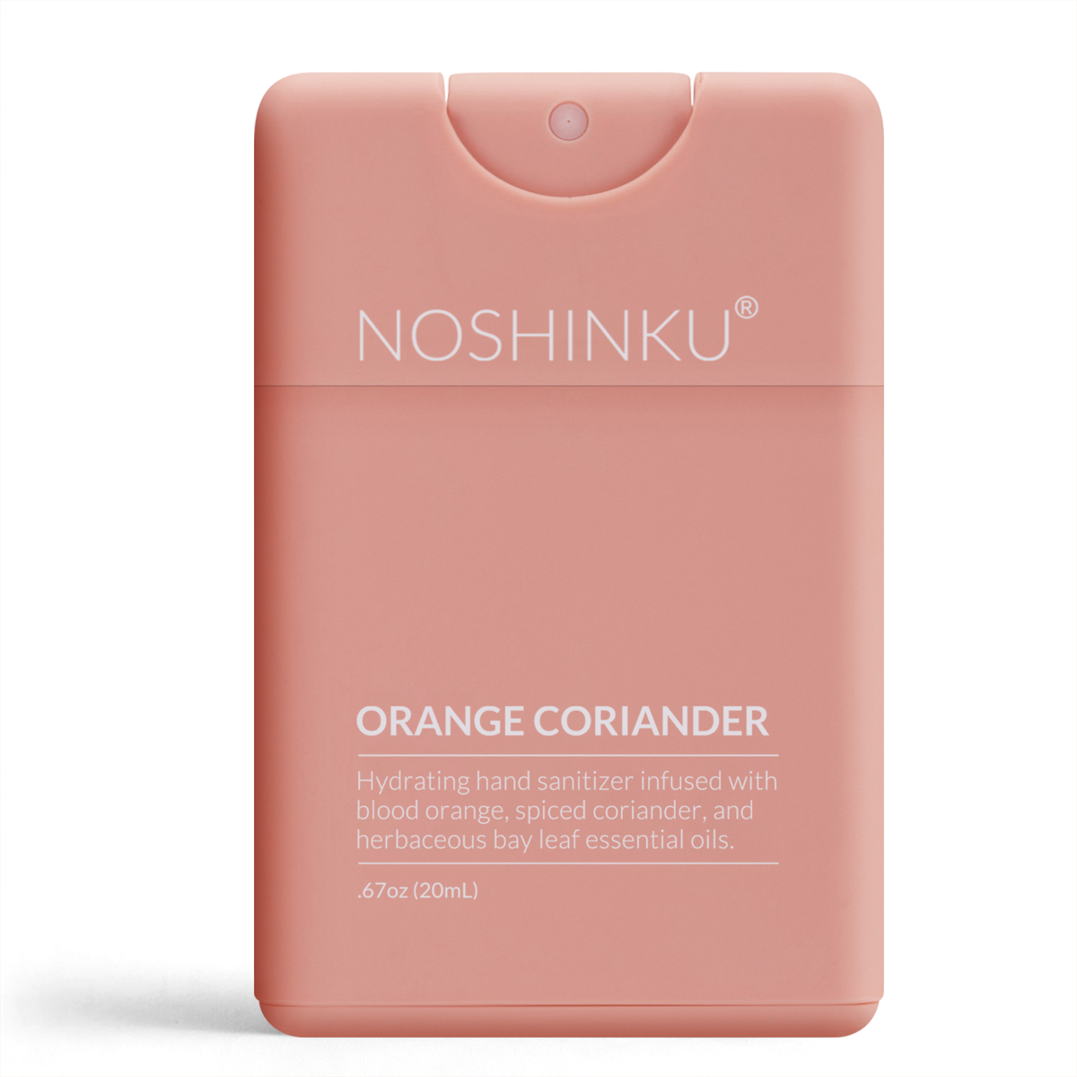 Refillable Orange Coriander Moisturizing Hand Sanitizer