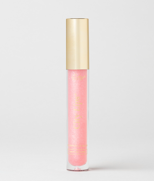 City Lips® - Plumping Lip Gloss - Tinsel Town - A Cool Pink