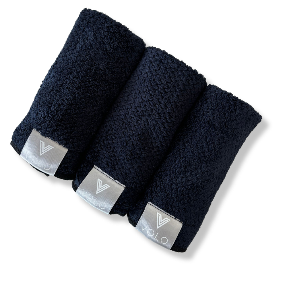 VOLO Face Towel- Vinyl Black